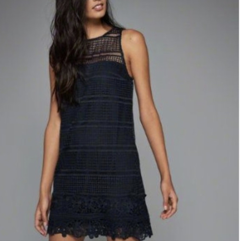 Abercrombie & Fitch Crochet Shift Dress - Size M